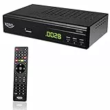 XORO HRS 8659 - Digitaler DVB-S2 HDTV Satelliten-Receiver, HDMI und SCART Anschluss, Unterstützt Unicable, Digitaler Audioausgang, USB 2.0 Media Player
