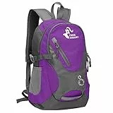 free knight Kleiner Tagesrucksack 20L Radfahren Wanderrucksack Wasserdichter Reiserucksack Leichtgewicht (Lila)