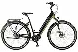 Prophete GENIESSER 6.0 E-Bike Wave 28', schwarz/silbergrün