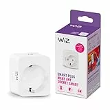 WiZ Smart Plug, Typ F, 230 V, einfache Einrichtung, Standardstecker, intelligente Steuerung, Sprachbefehle, ohne Leistungsmesser, 1er-Pack