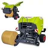 JAMARA 405237 Claas Rollant 520 Rundballenpresse für RC-Traktor 1:16 - Landwirtschaftliches Zubehör, Geschenkidee für Kinder, Laden und Entladen, Walzensegmente manuell drehbar