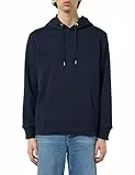 GANT Herren Embossed Hoodie Kapuzenpullover, Evening Blue, M