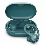 JLab Go Air Sport+ Kopfhörer Bluetooth, Sportkopfhörer 35+ Std., True Wireless In Ear Kopfhörer kabellos für Läufer, Joggen, IP55-schweißresistent, USB-C Ladecase, Be Aware-Modus, Blaugrün