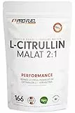 L-Citrullin Malat 2:1 Pulver 500g, optimal hochdosiert, perfekte Löslichkeit, ideal als Supplement vor dem Training (Pre-Workout), höchste Reinheit, laborgeprüft, ohne Zusatzstoffe, 100% vegan