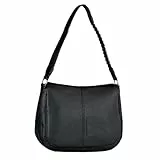 TOM TAILOR Denim Neda Damen Satteltasche Umhängetasche Klein Schwarz