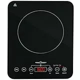 ProfiCook® Induktions-Einzelkochplatte | Schnelle Erhitzung durch Induktion | ECO-Save | Sensor Touch | Kochfeld mit 10 Leistungsstufen | Timer | Herdplatte mit Überhitzungsschutz | PC-EKI 1062