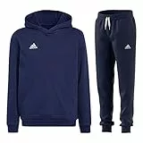 adidas Fußball Entrada 22 Jogginganzug Hoodie Jogginghose Herren dunkelblau Gr L