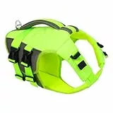 KONVINIT Hunde Schwimmweste Leichte Hund Rettungsweste, Hundeweste für Bewegungsfreiheit, Schnellverschluss, Hohe Sichtbarkeit und Langlebig – Ideale Schwimmweste für Hunde
