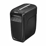 Fellowes Aktenvernichter Powershred 60Cs, Partikelschnitt (P-4), 10 Blatt, für Zuhause/Home Office, mit patentierter SafeSense Technologie