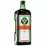 Jägermeister – 1 x 1,75l Premium Kräuterlikör 35% Vol. - Integrierte Ausschankhilfe für den perfekten Shot – 56 erlesene Kräuter – Im Eichenfass gelagert – Das Original aus Wolfenbüttel