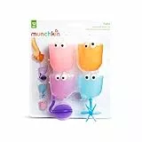 Munchkin Falls Wassertrichter und Becher Badespielzeug 4-teilig, mehrfarbig