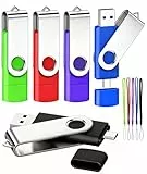 AGECASH USB C Flash Drive Dual USB 2.0 Thumb Drive 5 Pack AGECASH Type C USB Flash Drive 8GB, USBC Memory Stick Jump Drives Compatible with for Android Smartphone, iPhone 17/16/15, Tablet, PC, iPad