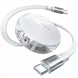 LISEN 240W USB C Kabel, Einziehbares Ladekabel, Schnellladekabel USB C Kabel für iPhone 16 Ladekabel Samsung S25 iPad MacBook Pro Huawei Xiaomi Nintendo Switch