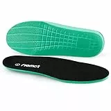 Riemot Komfort Einlegesohlen Ersatz Schuheinlagen Herren Damen für Arbeit Stiefel Laufschuhe Sneaker Schuh Sohlen