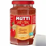 Mutti Pasta Sauce mit Parmigiano Reggiano (400g Glas) + usy Block