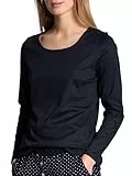 CALIDA Favourites Langarmshirt Damen, aus 100% Supima-Baumwolle