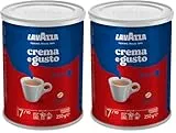 Lavazza, Crema e Gusto Classico, Gemahlener Kaffee, für Mokka-Kanne oder Filterkaffee, Runder & Einladender Geschmack, Intensität 7/10, Würzige Aromanoten, Arabica & Robusta, Dunkle Röstung, 250 g