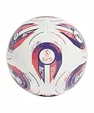 adidas Unisex Womens Euros 2025 Club Official Football, White/Pantone/Pantone/Lucid Lemon, 5