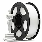 ANYCUBIC PLA Plus Filament, 1.75mm PLA+ Filament Weiß, 3D Drucker Filament für Intelligentes Drucken, 1KG