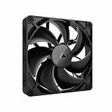 CORSAIR iCUE LINK RX140 140mm PWM-Lüfter - Magnetisches Kuppellager - Einzelner Lüfter - Schwarz