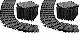 Ultrasport Bodenschutzmatte Trainingsmatte - 18 Stücke - Extra Dicke Bodenmatte mit 20% mehr Schutz rutschfeste Schutzmatten Fitness, Fitnessmatte, Puzzlematte Boden, Gym Matte Sport (Packung mit 2)