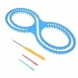 Afghan Knitting Loom, Afghan Knitting Board Weave Kit für DIY Decke Socken Schal Hut Handwerk