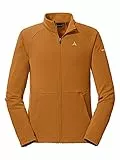Fleece Jacket Toreck M Schöffel Herren, warme Fleecejacke, atmungsaktive Funktionsjacke aus Stretch-Fleece, pumpkin spice, 48