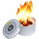 radiate Das Neue tragbare Mini-Lagerfeuer: Die Outdoor-Feuerstelle für unterwegs, Tragbar und bequem, 35 Stunden Wärme und Brenndauer, Ideal für Camping, Picknicks und mehr, 1
