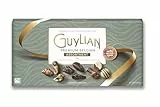 GuyLian Premium Belgisches Schokoladen Assortment Opus Pralinen, Original Nougat und Zartbitter Meeresfrüchte, 417g