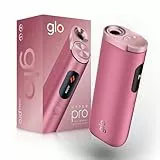 GLO Hyper Pro Tabakerhitzer, Elektrischer Tabak Heater für klassischen Zigaretten Geschmack, Alternative zur E-Zigarette, Einfache Reinigung, bis zu 20 Sticks pro Akku-Ladung, Quartz Rose