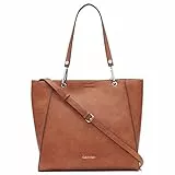 Calvin Klein Damen Reyna North/South Tote, Karamell-Kombi