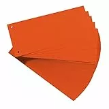 Herlitz Trennstreifen, Orange, 100 Stück