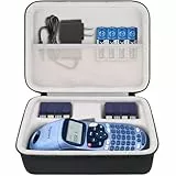 Khanka (Nur Tasche) Hart Tasche Case für Dymo LetraTag LT-100H/ LT-100H+ Plus/LetraTag XR Beschriftungsgerät Handgerät Tragbares Etikettendrucker Etui Schutzhülle.