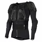 O'NEAL | Protektoren-Jacke | Motocross Enduro ATV | Verstellbare Stretchbänder, hochbelastbare Kunststoffelemente | Underdog Protector Jacke | Erwachsene | Schwarz | Größe L