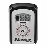 Master Lock Schlüsseltresor, Wandhalterung, Aussen, 11.9 x 8.5 x 3.6 cm, Schlüsselsafe