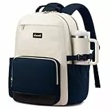 LOVEVOOK Rucksack Damen,15.6 zoll Laptop Schulrucksack Teenager,Travel Backpack Women Elegant für Uni Reise, Tagesrucksäcke Daypack Arbeitstasche Lehrertasche Reiserucksack