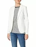 ICHI IHKATE BL Damen Blazer Kurzblazer Jacke Ein-Knopf-Blazer mit Stretch und Reverskragen, Größe:M, Farbe:Cloud Dancer (10111)