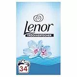 Lenor Trocknertücher, 34 Stück, Aprilfrisch – knitterfreie & frische Wäsche, Lenor Apriflrisch mit Frühlingsblumenduft