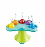 Hape Badespielzeug Musikalische Wale - mit 5 Melodien und Wasserfontänen, Badespielzeug mit Musik und Fontänen-Effekt, 2 Modi & Saugnäpfe, ab 18 Monaten