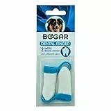 bogar, Bogadent Anti-Plaque Finger, Zahnbürste Hund, Patentierte Silberionen-Technologie, Fingerförmige Hundezahnbürste, Zahnsteinentferner Hund, Hundezubehör, 2 Stück