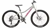 Head Unisex Jugend Lauren 2.0 24 Kinderfahrrad, grau/pink, 34