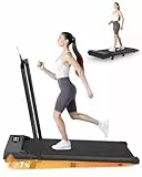 HomeFitnessCode Laufband Klappbar mit Neigung - Walking Pad Laufpad für Zuhause Steigung Gehband unter Schreibtisch Band Treadmill, Schwarz