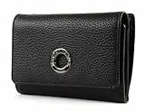 Mandarina Duck Damen Mellow Leather P10FZP65 Geldbörse, Nero, 13,5x9,5x3,5 (L x H x W)