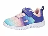 Lico Jungen Unisex Kinder Mia VS Lauflernschuhe, Rosa/Lila/Türkis, 24 EU