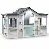 Chicos - Luma House | Geräumiges In- und Outdoor Spielhaus mit Licht, Sound, aufklappbaren Fenstern, Briefkasten & Stickern | Ab 2 Jahren (89656)