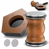 Messerschärfer Profi Mit 12°/15°/17°/19°/22° SchäRfwinkel, Messerschleifer, Knife Sharpener, Schleifstein Gerade Kanten Mit Industriediamanten, Küchenmesserschärfer für Scharfe Messer