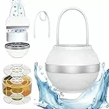 HOVCEH Wasserfilter für Badewannen, Duschfilter, 8-Stufiger Bath Ball Water Filter, Shower Filter for Hard Water, Badekugelfilter, Für Weichere, Glattere Haut - BPA-frei - 2.500 Gallonen Filterung