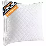 WVIOWVI Kopfkissen 65x65 Allergiker, Komfort Kissen 65x65 Mikrofaser, Hautfreundlich Atmungsaktiv Pillow für Bettkissen Sofa, Seitenschläfer, Rücken Bauchschläfer, Zuverlässiger Halt Ohne Verformung