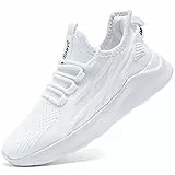 Oltyutc Damen Sneaker Sommerschuhe Sportschuhe Turnschuhe Freizeitschuhe Leichtgewichts Laufschuhe Outdoor Atmungsaktive Schuhe Gym Walkingschuhe Weiss EU 37