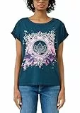 QS Oversize-Shirt mit Frontprint